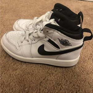 Nike Air Jordan Kids' Sneakers in White and Black
